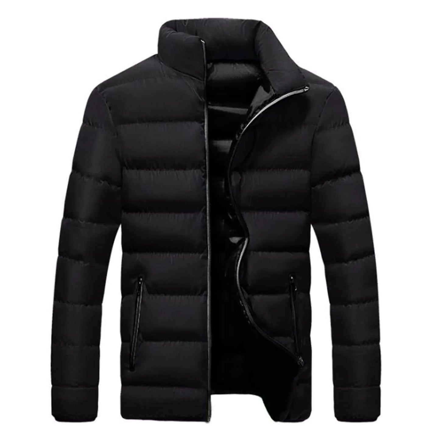 Men Winter Padded Coats Warm Slim Fit Outerwear Thick Casual Jacket Stand-Collar Lightweight Outerwears For Man Comfort Hombre