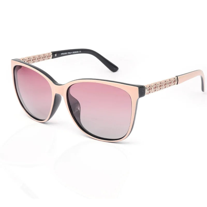 New Fashion TR Memory Frame Polarizing Sunglasses For Women Are Uniquely Designed To Protect Against UV 400 Rays - Dragonbeast