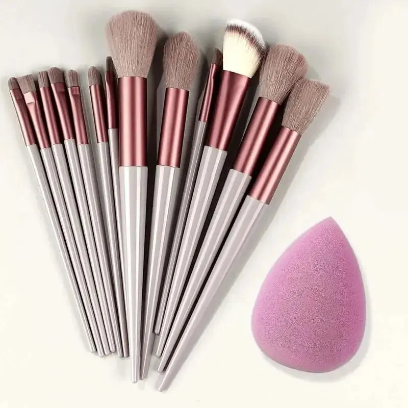 Makeup Brush Set Soft Fluffy Professiona Cosmetic Foundation Powder Eyeshadow Kabuki Blending Make Up Brush Beauty Tool Makeup - Dragonbeast