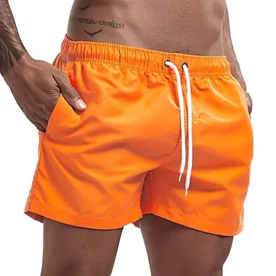 Swim Trunks Swim Shorts for Men Quick Dry Board Shorts Bathing Suit Breathable Drawstring With Pockets for Surfing Beach Summer - Dragonbeast