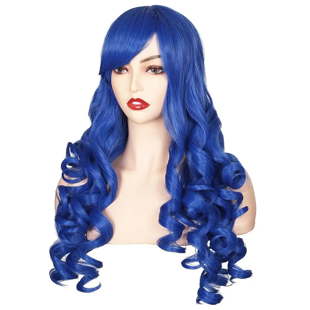 HAIRJOY Synthetic Hair  Long Curly Cosplay Wig with 2 Ponytails Wig Halloween Wig for Party - Dragonbeast