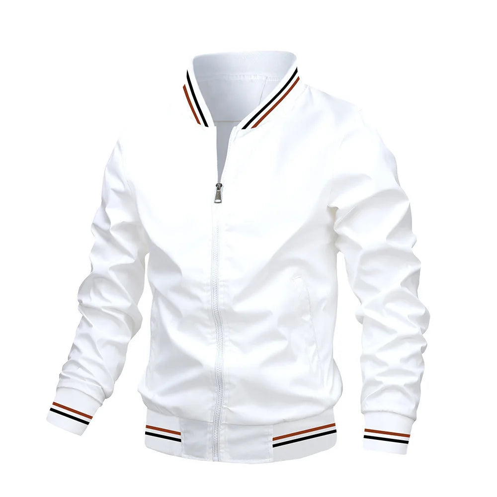 Spring and autumn new cross-border European and American leisure outdoor sports jacket wind and rain men's fashion jacket top - Dragonbeast