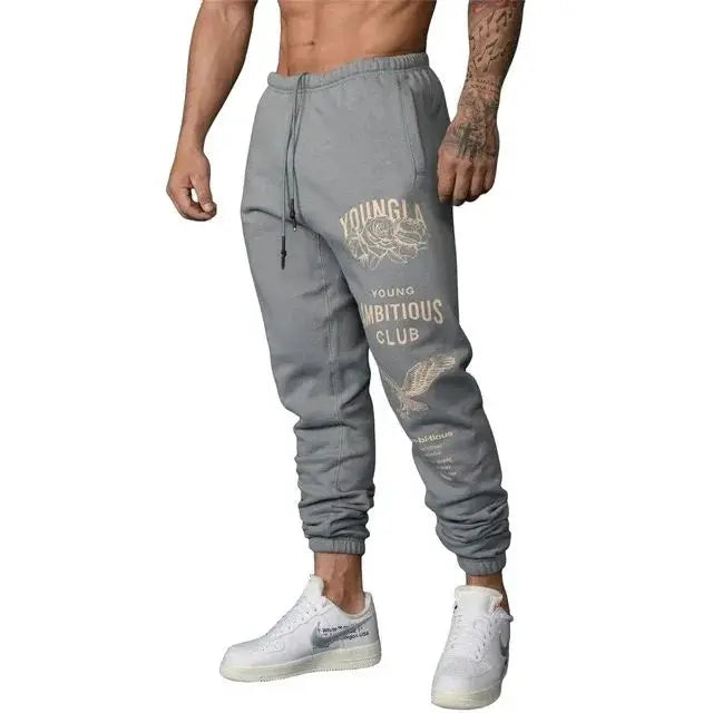 2024 Jogger Pants Men Running Sweatpants Gym Fitness Training Trousers Male Casual Fashion Print Sportswear Bottoms Trackpants - Dragonbeast