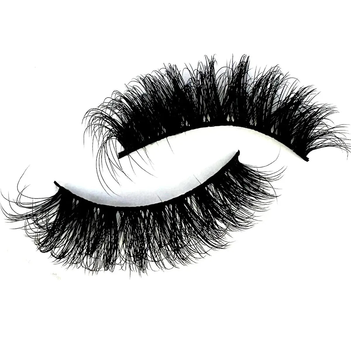 NEW 10 Pairs Cat Eye Lashes Fluffy Faux Mink Lashes 8D Wispy Lashes Pack Dramatic Long Thick Volume Eyelashes False Eyelas - Dragonbeast