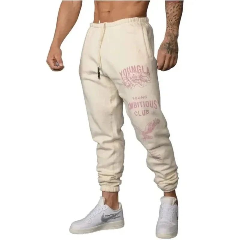 2024 Jogger Pants Men Running Sweatpants Gym Fitness Training Trousers Male Casual Fashion Print Sportswear Bottoms Trackpants - Dragonbeast