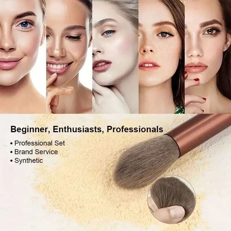 Makeup Brush Set Soft Fluffy Professiona Cosmetic Foundation Powder Eyeshadow Kabuki Blending Make Up Brush Beauty Tool Makeup - Dragonbeast