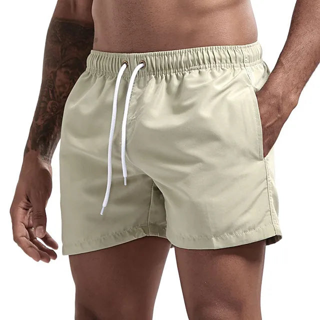 Swim Trunks Swim Shorts for Men Quick Dry Board Shorts Bathing Suit Breathable Drawstring With Pockets for Surfing Beach Summer - Dragonbeast