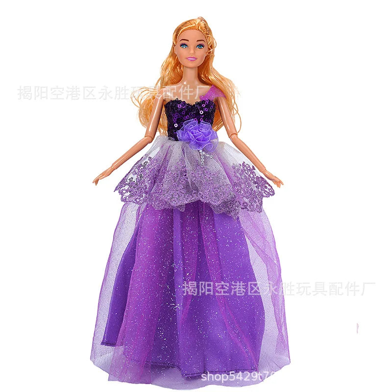 1pc 30cm Doll Clothes Fashion Dress Wedding Princess or Party Dress for 29CM Barbie Dol Best Gift for Girl - Dragonbeast