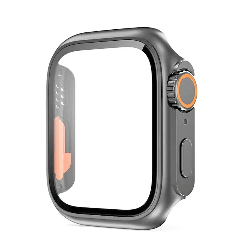 Glass+Case for Apple Watch 44mm 45mm 41mm 40mm 42mm 38mm Screen Protector Cover Change Ultra Bumper iWatch Series 9 8 7 SE 6 5 - Dragonbeast