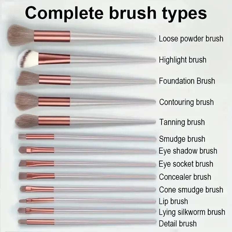 Makeup Brush Set Soft Fluffy Professiona Cosmetic Foundation Powder Eyeshadow Kabuki Blending Make Up Brush Beauty Tool Makeup - Dragonbeast