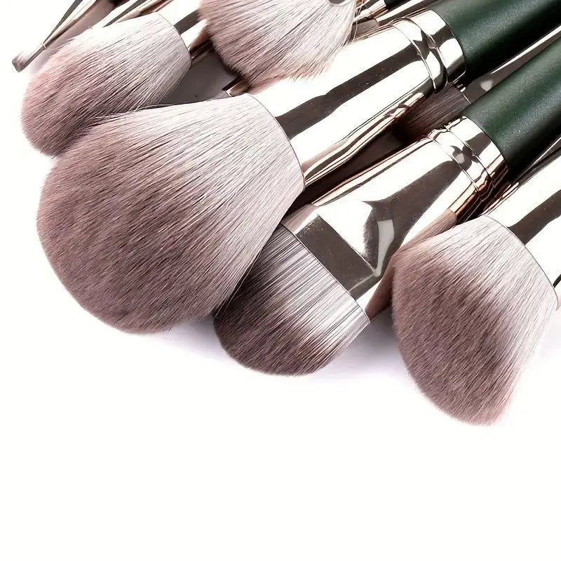 14Pcs Makeup Brushes Set Large Fluffy Soft Eye Shadow Foundation Brush Women Cosmetic Powder Blush Blending Beauty Make Up Tools - Dragonbeast