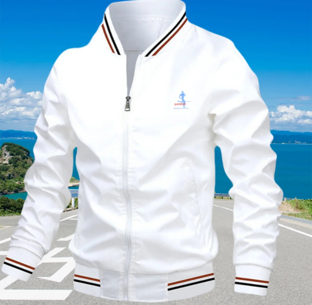 Spring and autumn new cross-border European and American leisure outdoor sports jacket wind and rain men's fashion jacket top - Dragonbeast